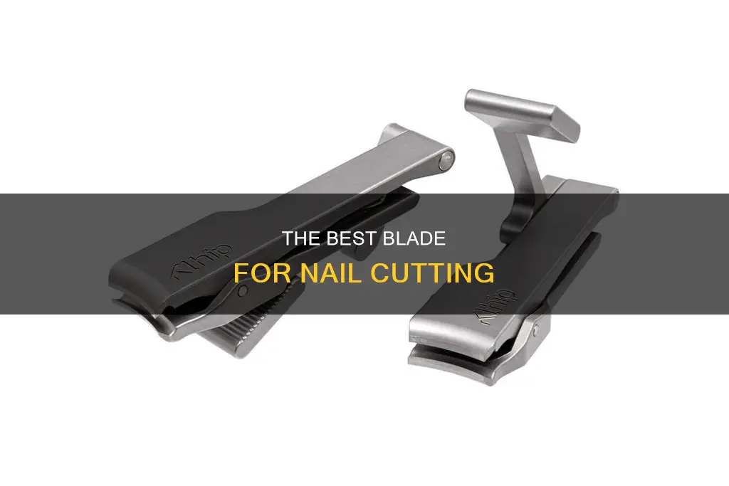 what type of blad to cut nails