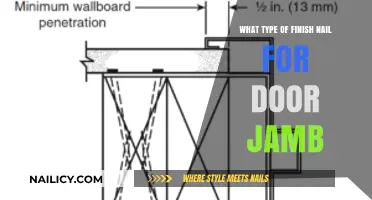 Choosing the Right Finish Nails for Door Jamb Installation