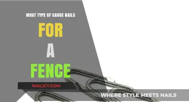 Choosing the Right Gauge Nails for Your Fence Project