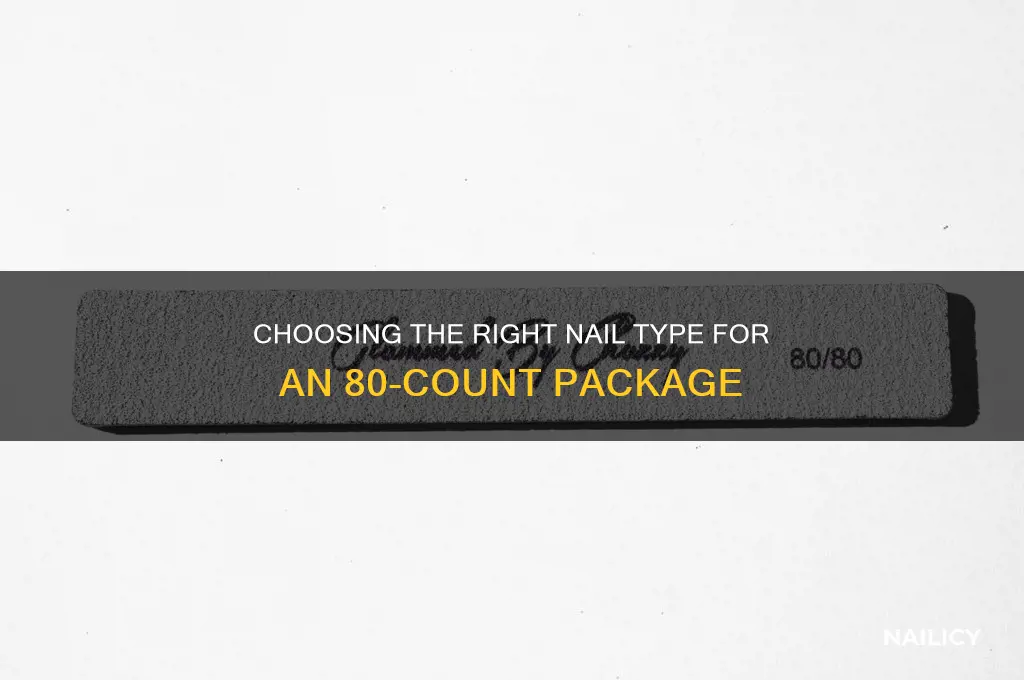 what type of nail fits n 80 c
