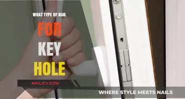 Choosing the Right Nail for Keyhole Repairs: A Quick Guide