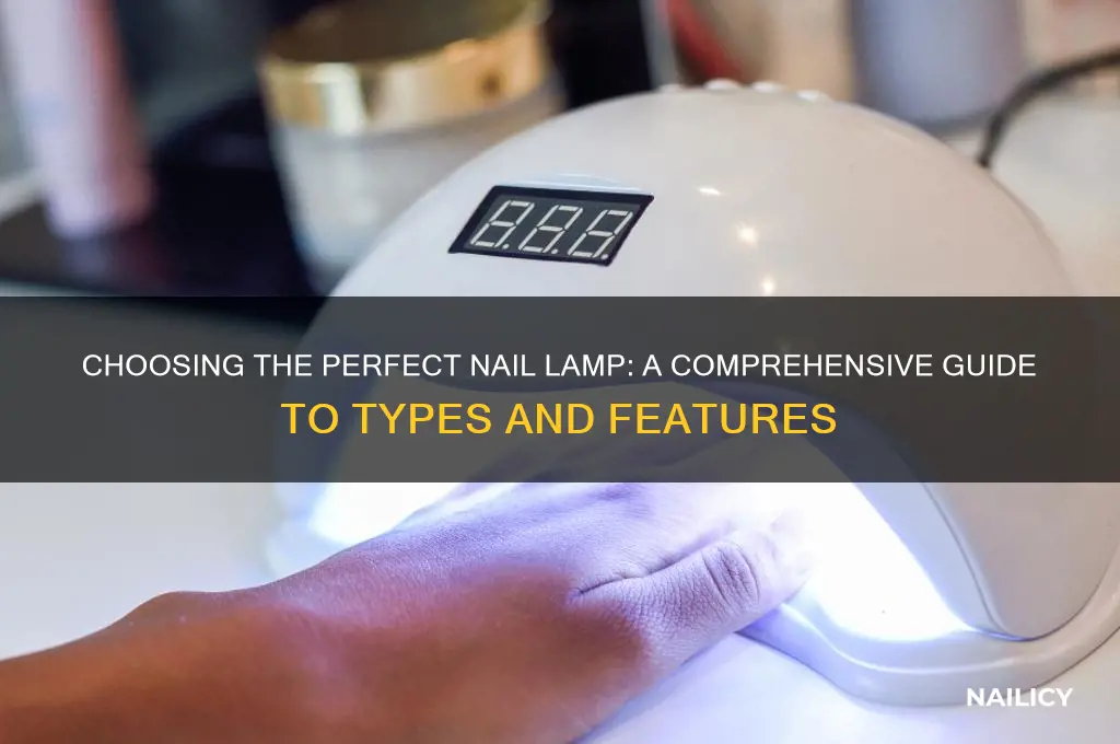 what type of nail lamp is best