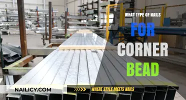 Choosing the Right Nails for Corner Bead Installation: A Guide