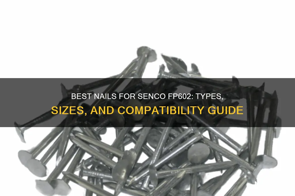 what type of nails for senco fp602