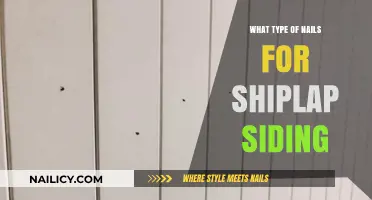 Choosing the Right Nails for Shiplap Siding Installation: A Guide