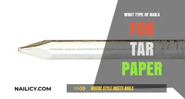 Best Nails for Tar Paper: Types, Uses, and Installation Tips