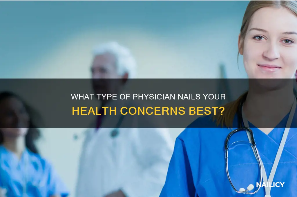 what type physician nails