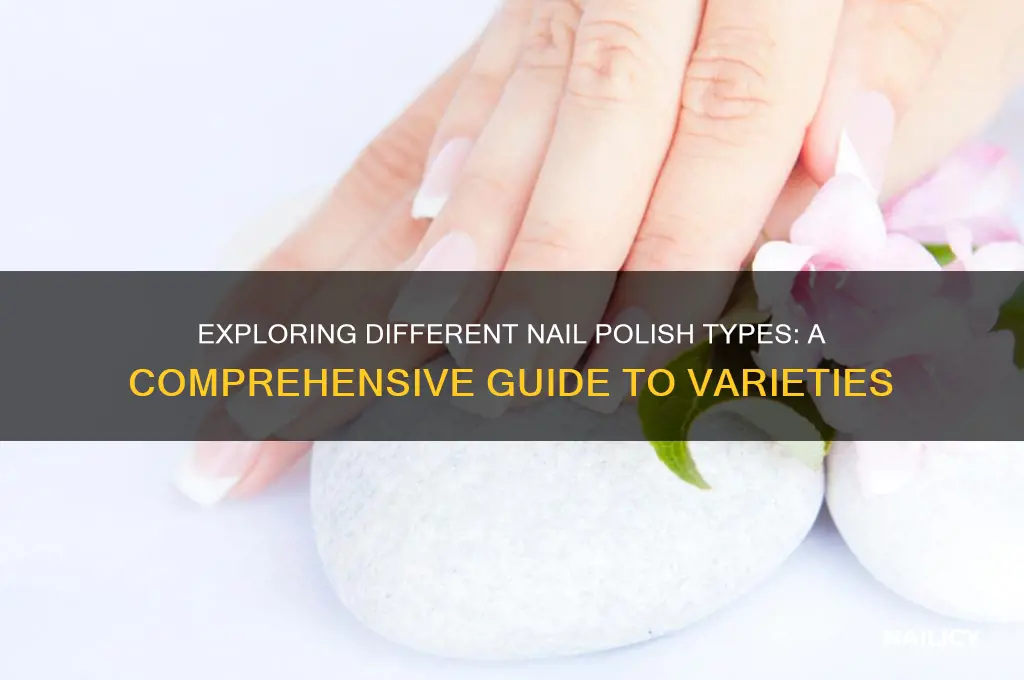 what types of nail polish are there
