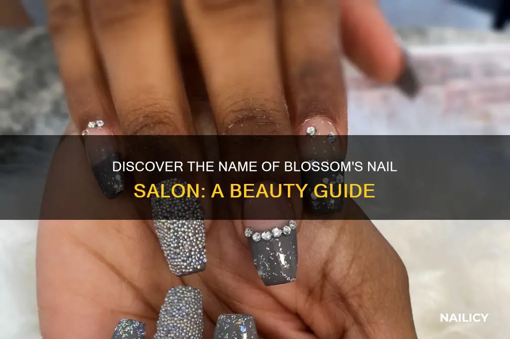 what us the name of the nail salon by blossom