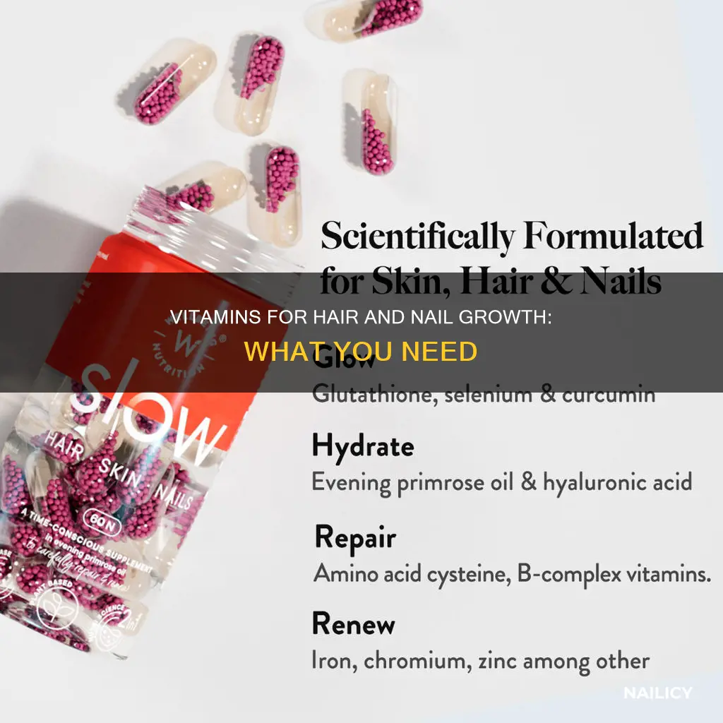 what vitamibs hrlp hair and nails grow
