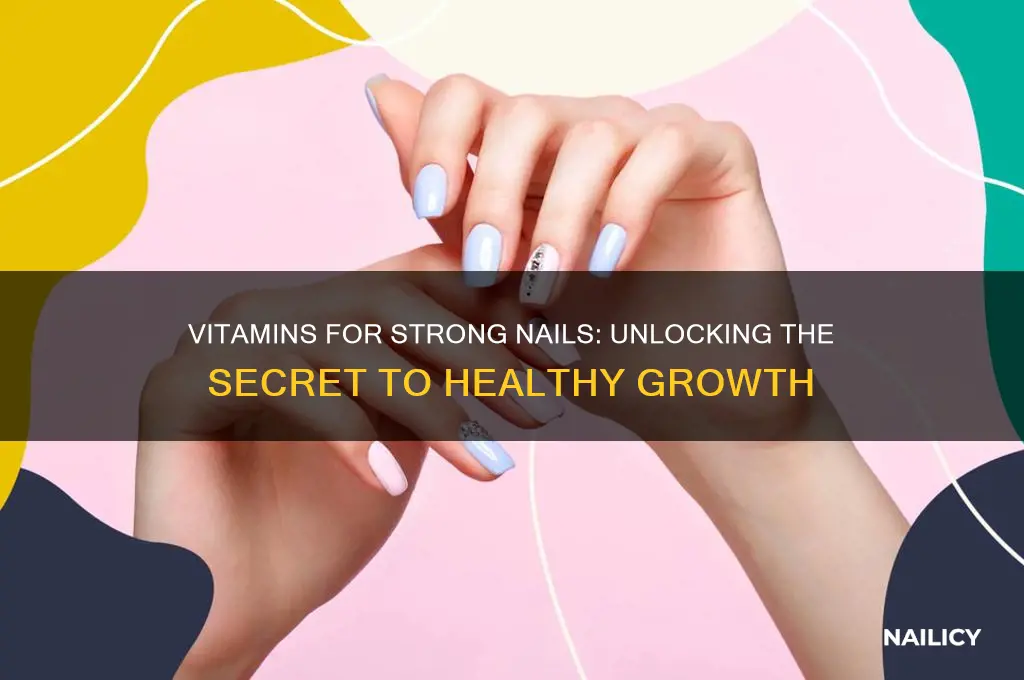 what vitamin affects nails