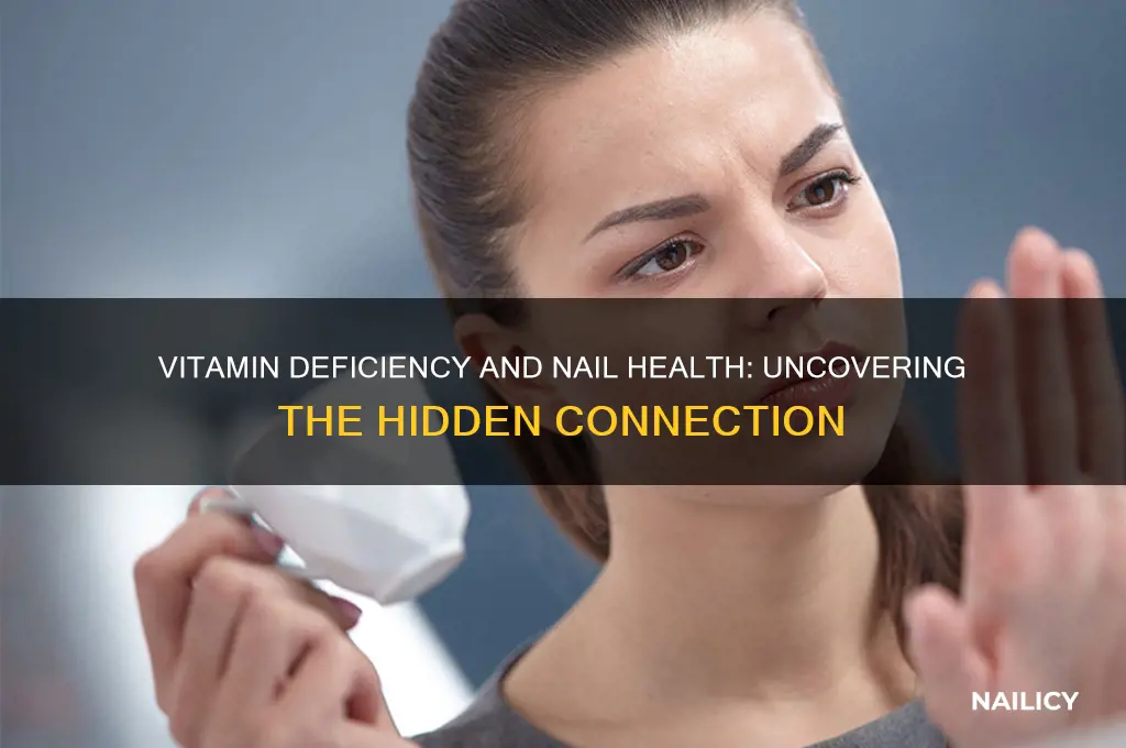 what vitamin deficiency affects nails