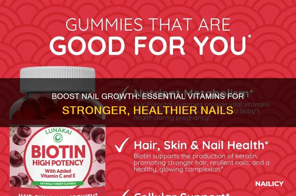 what vitamin promotes nail growth