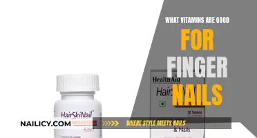 Nail Nutrition: Unlocking Healthy, Strong Fingernails with Vitamins