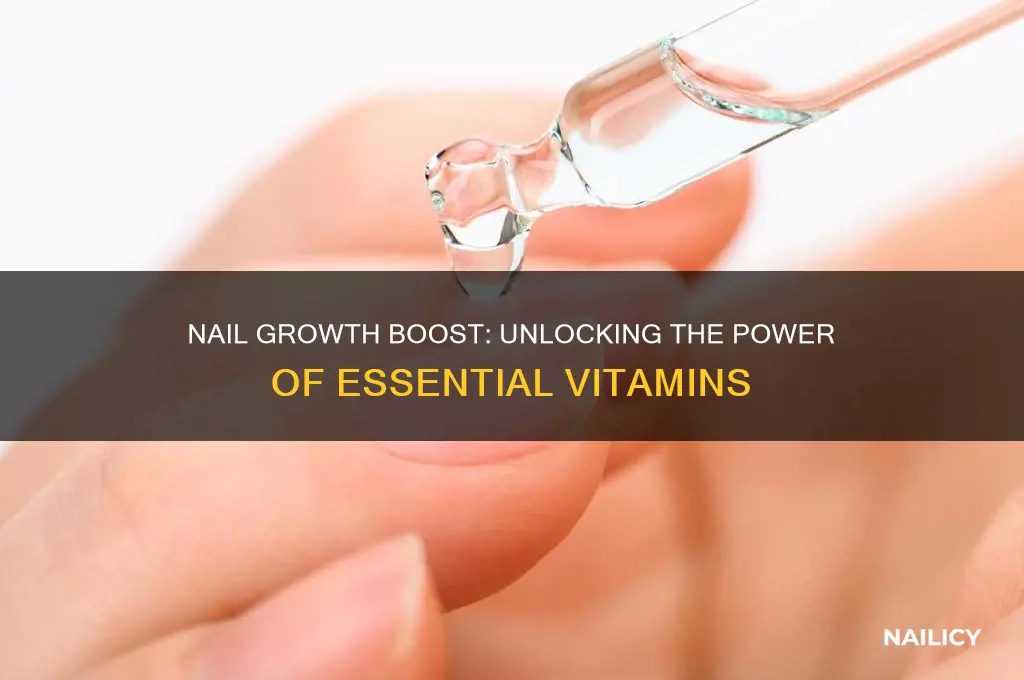 what vitamins help grows finger nails