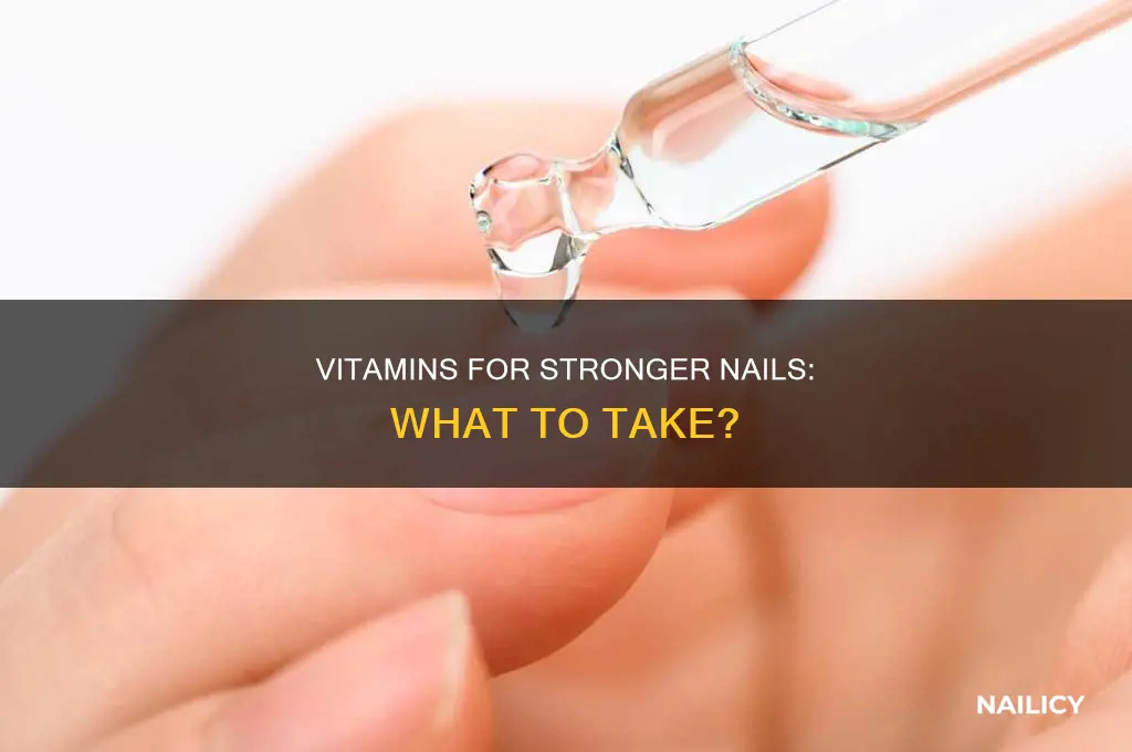 what vitamins help nails grow