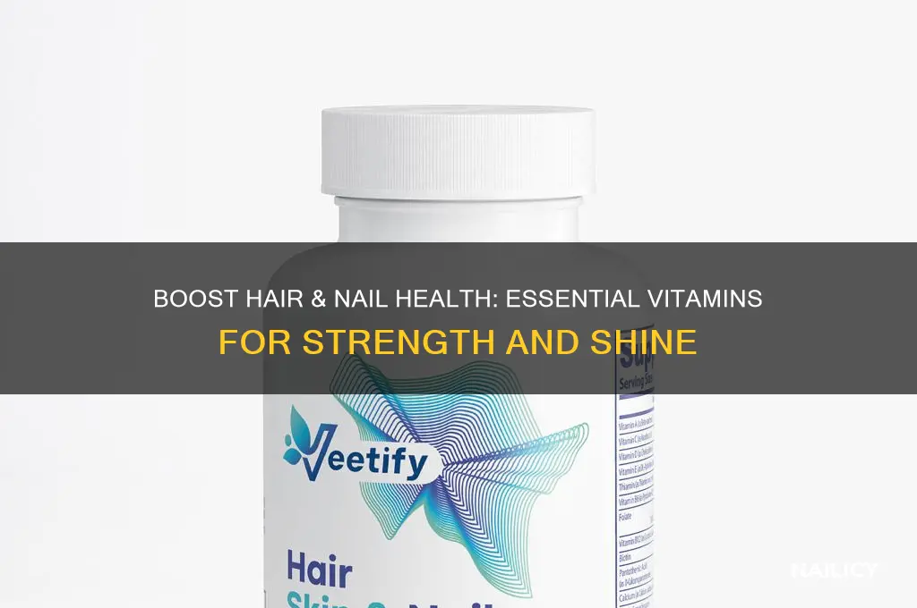what vitamins improvehair and nails