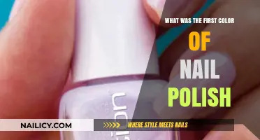 Unveiling the Origins: The First Color of Nail Polish Revealed