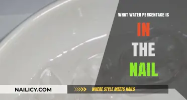 Understanding Nail Hydration: What Percentage of Water is in Nails?