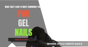 Gel Nails: What Watt Light to Use?