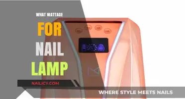 Choosing the Right Wattage for Your Nail Lamp: A Guide