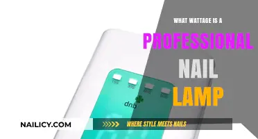 Professional Nail Lamp Wattage: Choosing the Right Power for Perfect Results