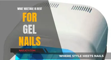 Gel Nails: Wattage for the Perfect Cure