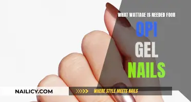 Finding the Right Wattage for OPI Gel Nails