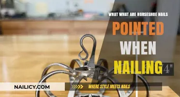 Why Horseshoe Nails Are Pointed: Essential Tips for Proper Nailing