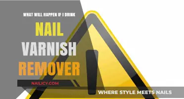 The Dangers of Drinking Nail Varnish Remover