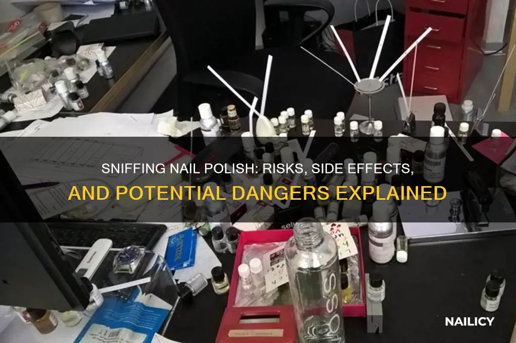 what will happen if you sniff nail polish