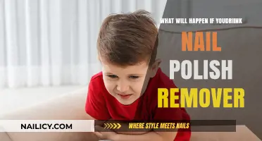 The Dangers of Drinking Nail Polish Remover