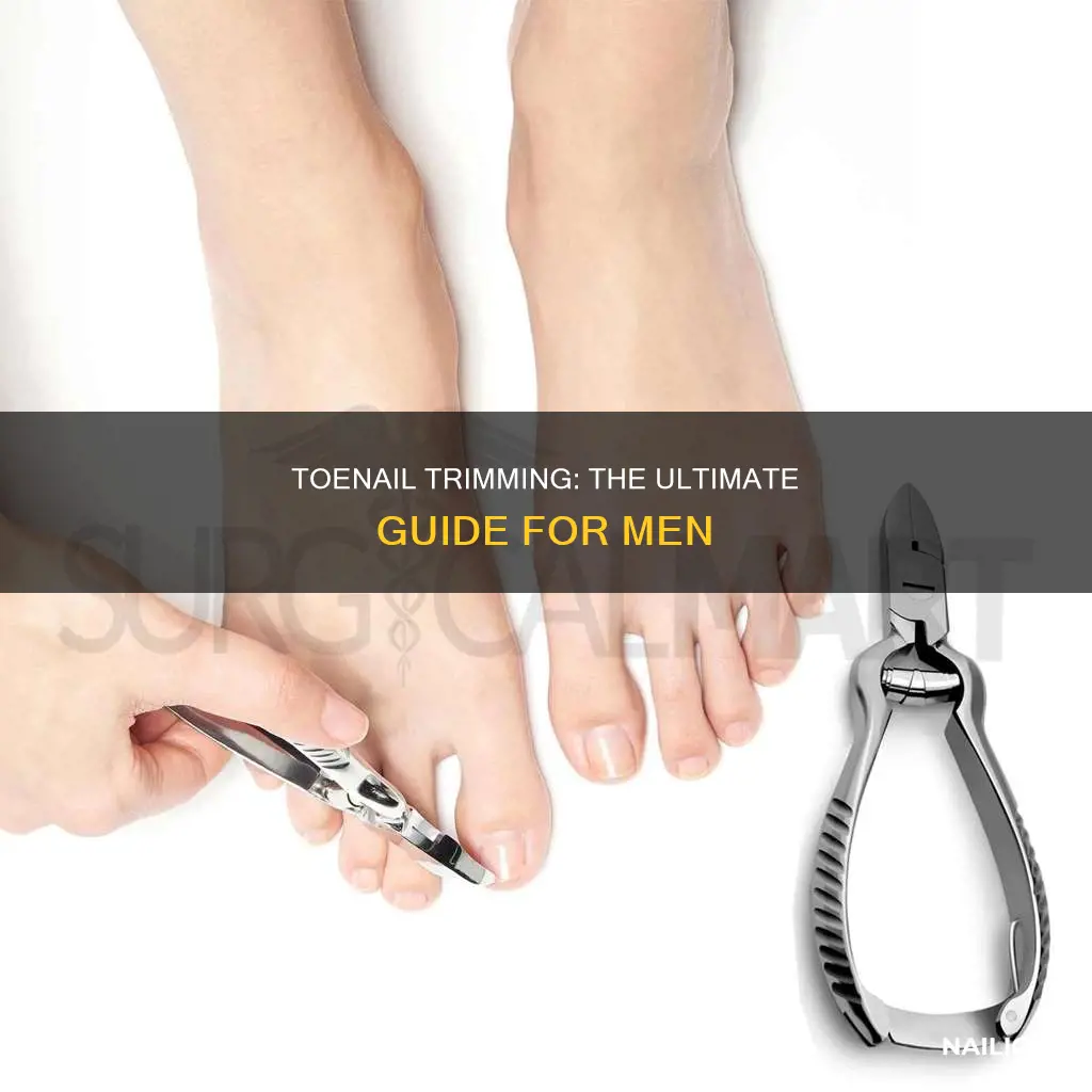 what will trim stubborn toe nails on men