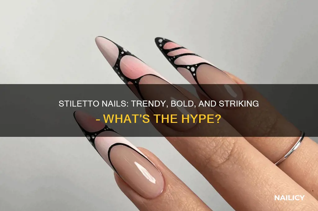 what with the staletto nails