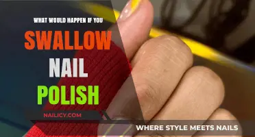 Swallowing Nail Polish: Potential Risks and Immediate Actions to Take