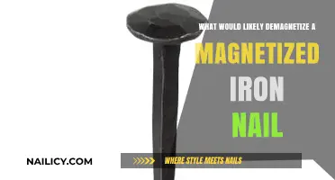 Demagnetizing a Magnetized Iron Nail: Common Causes and Methods