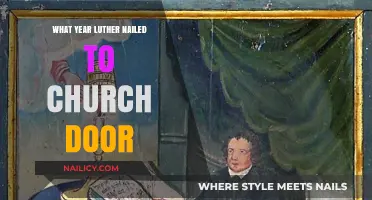Luther's 95 Theses: The Year He Nailed Them to the Church Door