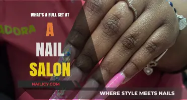 Understanding a Full Set: Nail Salon Services Explained Simply