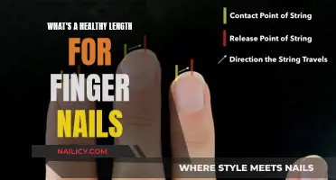 The Ideal Length for Healthy Fingernails