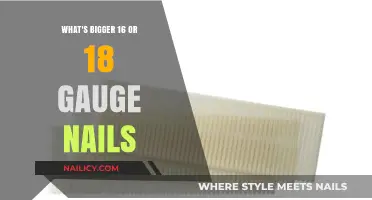 16 vs. 18 Gauge Nails: Which Size is Bigger for Your Project?