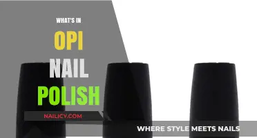 Unveiling OPI Nail Polish Ingredients: A Comprehensive Breakdown Inside