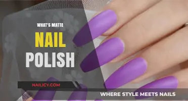 What's Matte Nail Polish? A Guide to Achieving a Velvet Finish