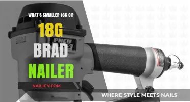 Brad Nailer Size Comparison: 16g vs 18g – Which is Smaller?