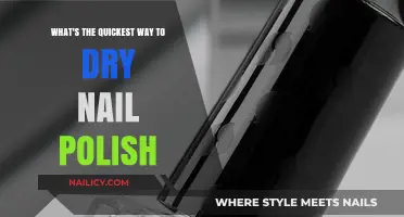 Quick Nail Polish Drying Tips: Fast, Flawless Results in Minutes