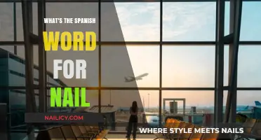 Discover the Spanish Word for Nail: A Quick Language Tip