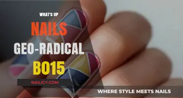 Geo-Radical B015: What's Up Nails' Bold Geometric Manicure Trend
