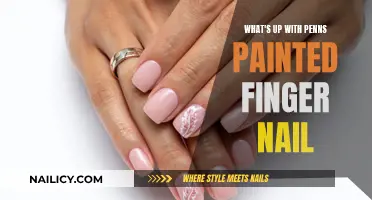 Penn's Painted Nails: A Colorful Mystery Explained