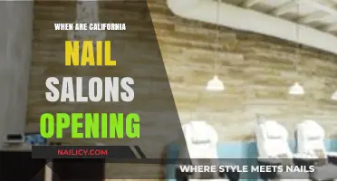 California Nail Salons Reopening: Dates, Guidelines, and What to Expect