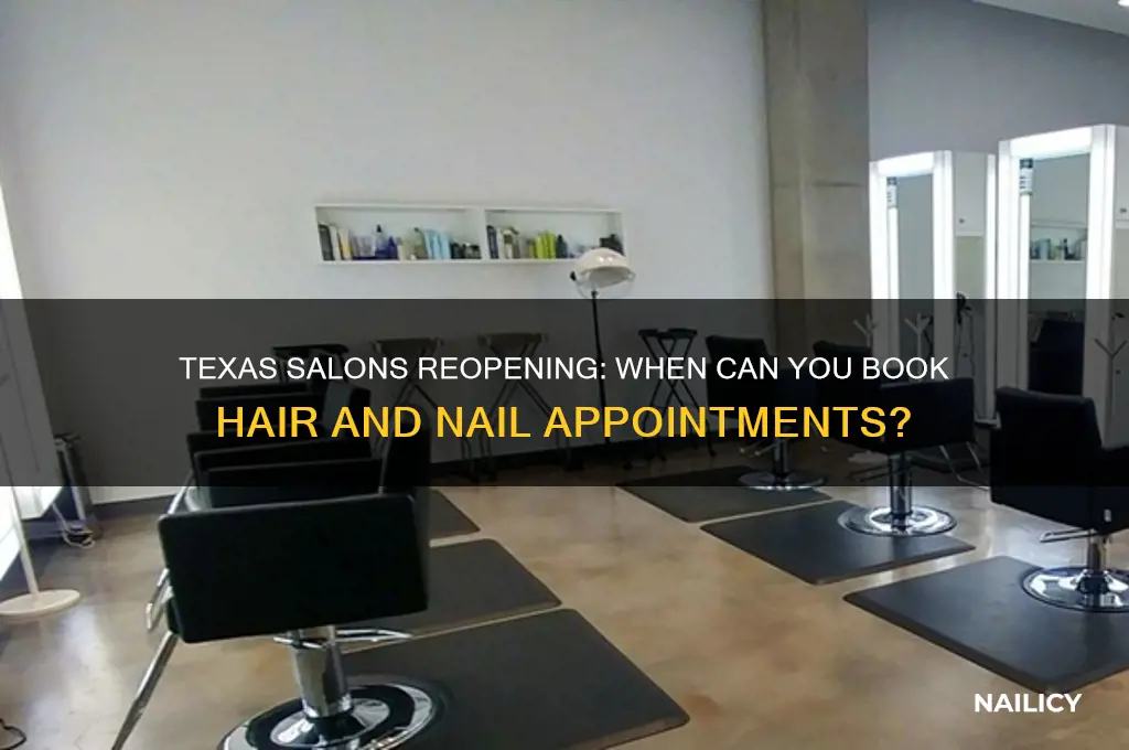 when are hair and nail salons opening in texas