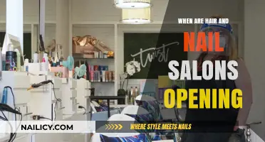 When Will Hair and Nail Salons Reopen Near You?